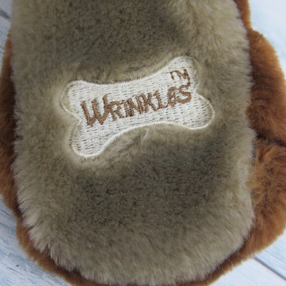 Vtg Heritage Collection Wrinkles Dog Hand Puppet 18" Plush Stuffed Animal Outfit - Picture 14 of 16